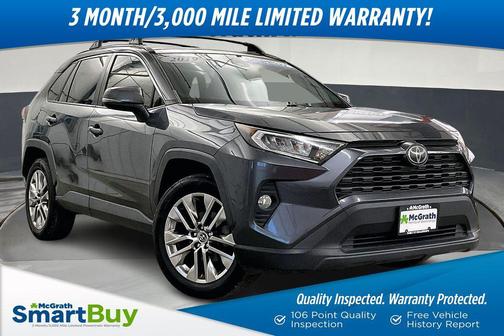 Gray 2019 Toyota RAV4 XLE Premium