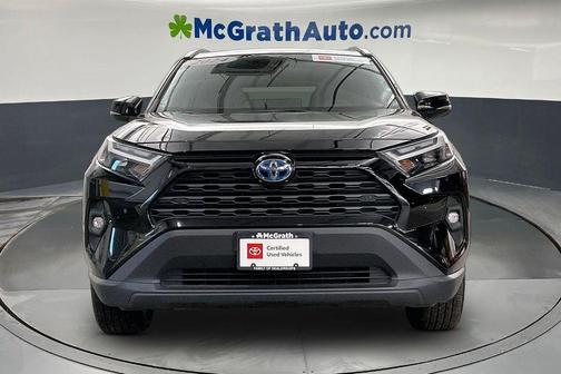Midnight Black Metallic 2024 Toyota RAV4 Hybrid XLE Premium