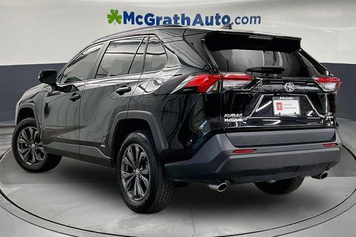 Midnight Black Metallic 2024 Toyota RAV4 Hybrid XLE Premium