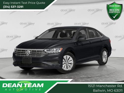 DEEP BLACK PEARL BLACK 2019 Volkswagen Jetta 1.4T SEL