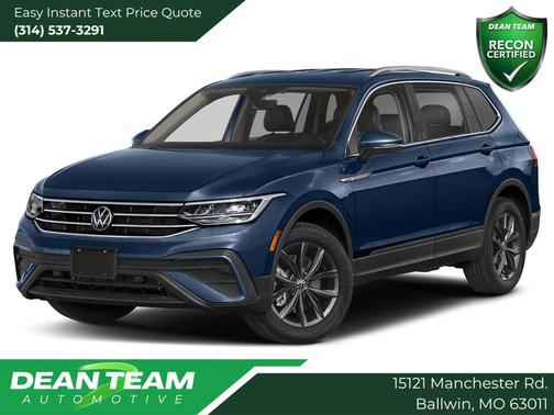 Atlantic Blue Metallic 2023 Volkswagen Tiguan 2.0T SE