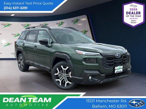 EMERALD GREEN 2026 Subaru Outback Touring XT