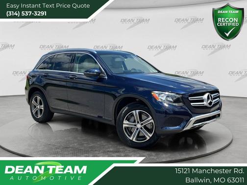 LUNAR BLUE METALLIC BLUE 2017 Mercedes-Benz GLC 300 4MATIC