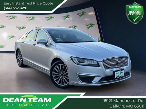 Ingot Silver Metallic 2017 Lincoln MKZ Premiere