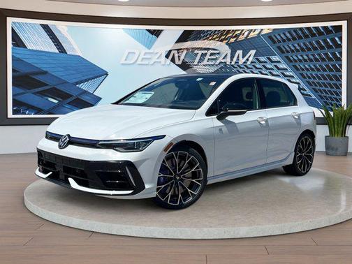 pure white 2026 Volkswagen Golf R 2.0T DSG