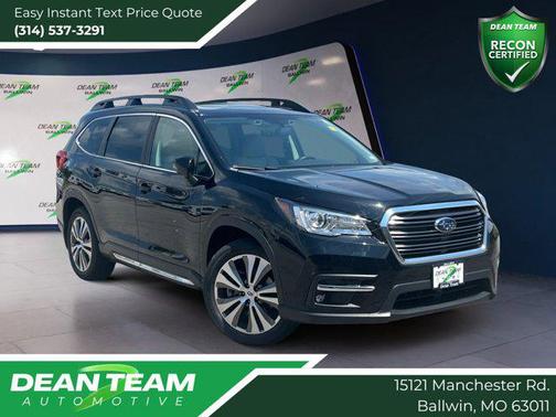 Crystal Black Silica 2022 Subaru Ascent Limited 7-Passenger