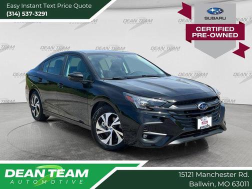 Crystal Black Silica 2025 Subaru Legacy Premium