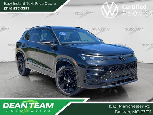 BLACK PEARL 2025 Volkswagen Tiguan 2.0T SE R-Line Black 4MOTION