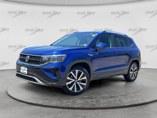 Blue 2023 Volkswagen Taos 1.5T SE