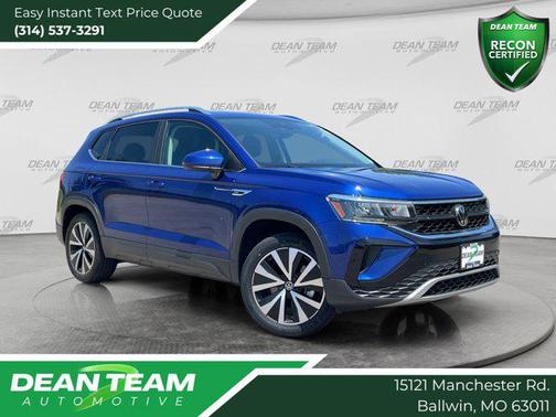 Blue 2023 Volkswagen Taos 1.5T SE