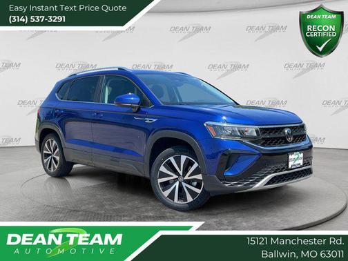 Blue 2023 Volkswagen Taos 1.5T SE