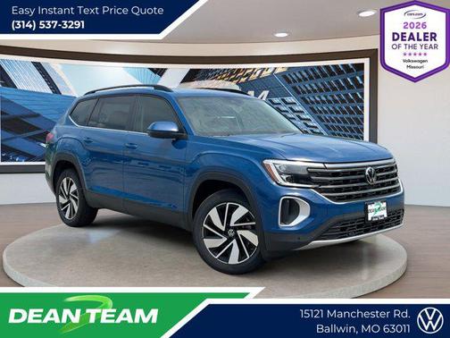 MOUNTAIN LAKE BLUE 2026 Volkswagen Atlas 2.0T SE w/Technology 4MOTION