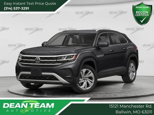 TITAN BLACK 2020 Volkswagen Atlas Cross Sport 3.6L V6 SEL 4MOTION