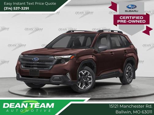 Dark Mahogany Pearl 2026 Subaru Forester Premium