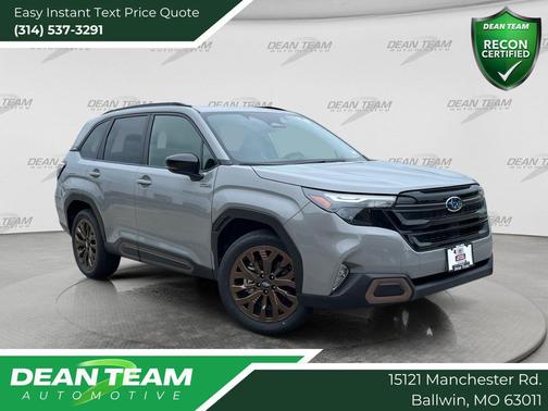 River Rock Pearl 2025 Subaru Forester Hybrid Sport