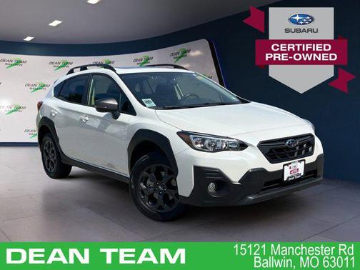 Crystal White Pearl 2023 Subaru Crosstrek Sport