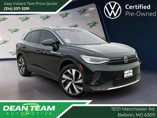 Mythos Black Metallic 2021 Volkswagen ID.4 AWD Pro S