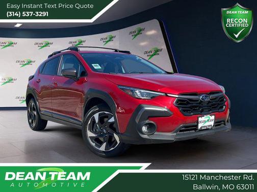 Lithium Red Pearl 2024 Subaru Crosstrek Limited