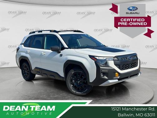 Crystal White Pearl 2026 Subaru Forester Wilderness