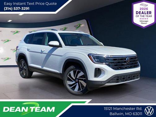 WHITE PEARL 2026 Volkswagen Atlas 2.0T SEL