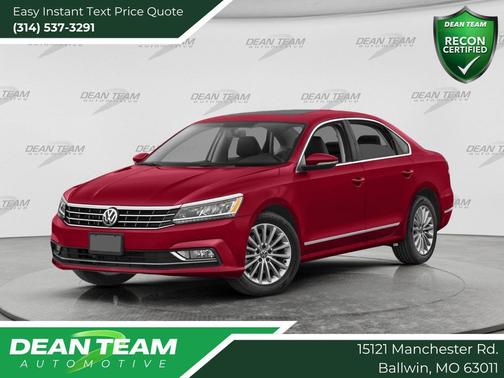 Fortana Red 2016 Volkswagen Passat 1.8T SE