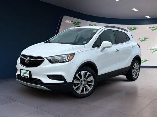 Summit White 2018 Buick Encore Preferred