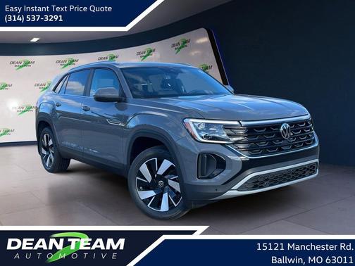 Pure Gray 2026 Volkswagen Atlas Cross Sport 2.0T SE w/Technology