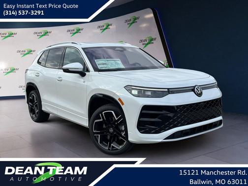 WHITE PEARL 2026 Volkswagen Tiguan 2.0T SEL R-Line 4MOTION