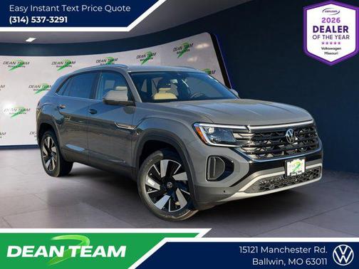 pure gray 2026 Volkswagen Atlas Cross Sport 2.0T SE w/Technology 4MOTION
