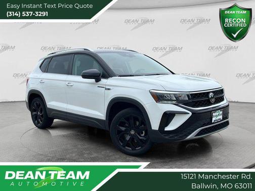 WHITE_BLACK 2023 Volkswagen Taos 1.5T SE