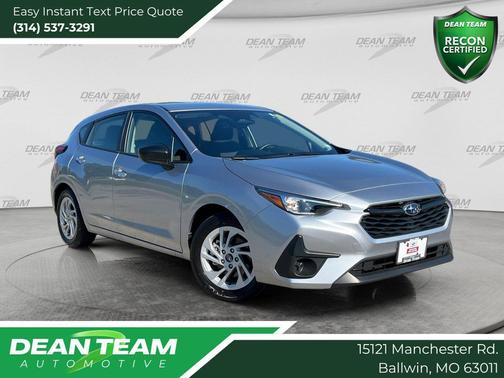 Ice Silver Metallic 2025 Subaru Impreza Base