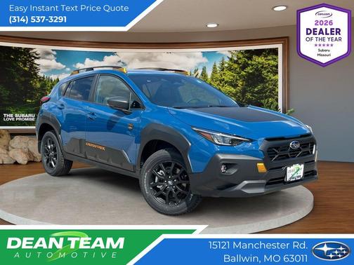 Geyser Blue 2026 Subaru Crosstrek Wilderness