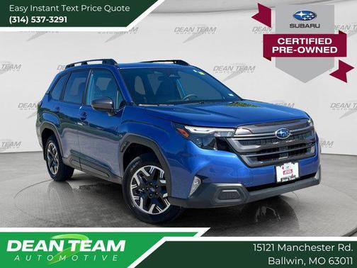 Daybreak Blue Pearl 2026 Subaru Forester Premium