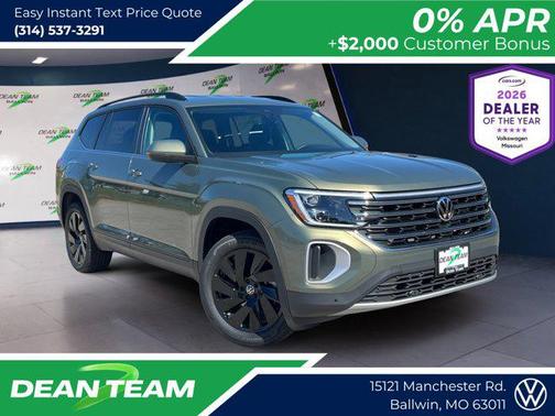 2026 Volkswagen Atlas 2.0T SE w/Technology 4MOTION