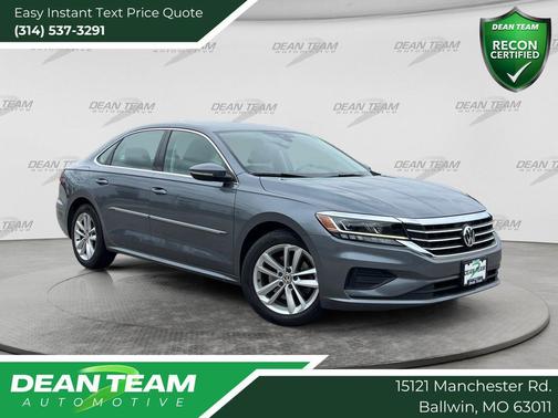 Platinum Gray Metallic 2020 Volkswagen Passat 2.0T SE