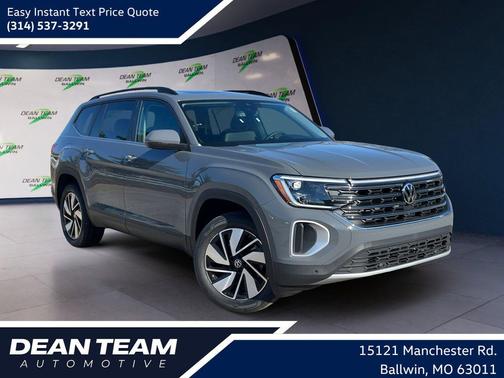 pure gray 2026 Volkswagen Atlas 2.0T SE w/Technology