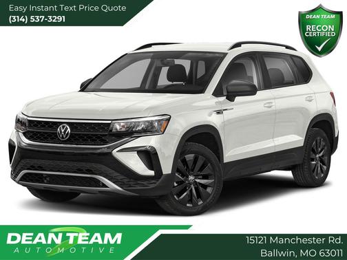 Pure White 2023 Volkswagen Taos 1.5T S