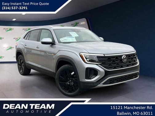 silver mist metallic 2026 Volkswagen Atlas Cross Sport 2.0T SE w/Technology 4MOTION
