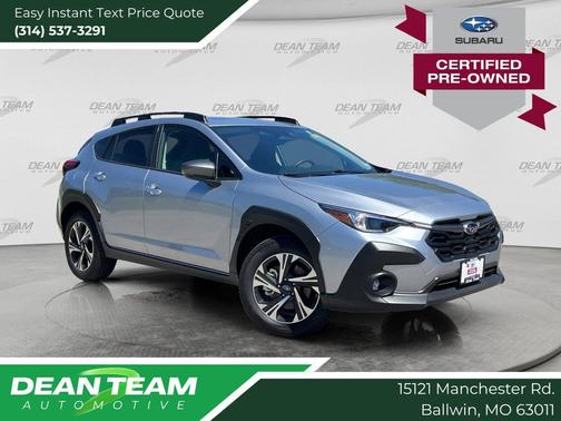Ice Silver Metallic 2025 Subaru Crosstrek Premium