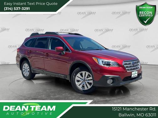 Venetian Red Pearl 2017 Subaru Outback 2.5i Premium