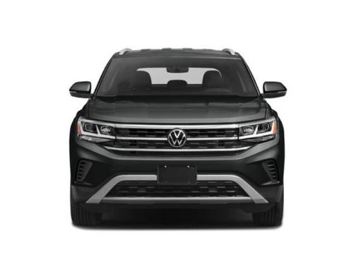 Deep Black Pearl 2021 Volkswagen Atlas Cross Sport 3.6L V6 SE w/Technology R-Line