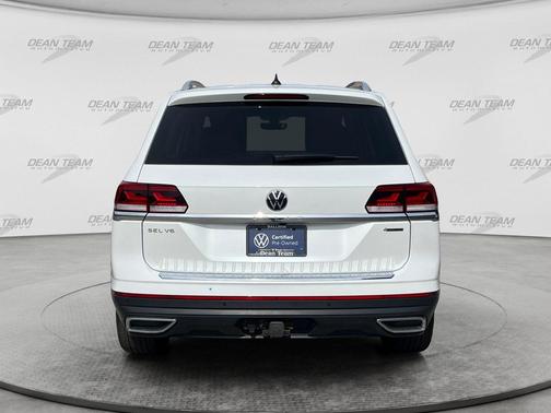 Opal White Pearl 2023 Volkswagen Atlas 3.6L SEL