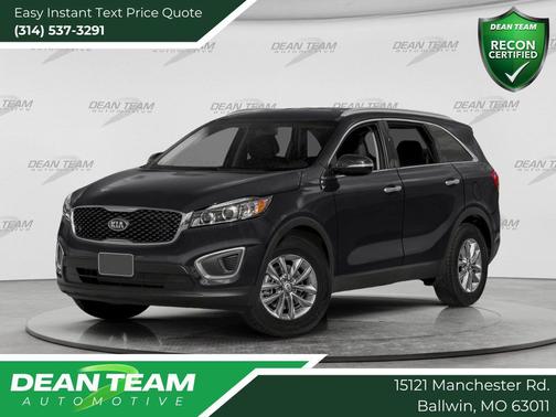 Ebony Black 2018 Kia Sorento LX