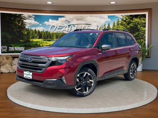 CRIMSON RED 2026 Subaru Forester Hybrid Premium