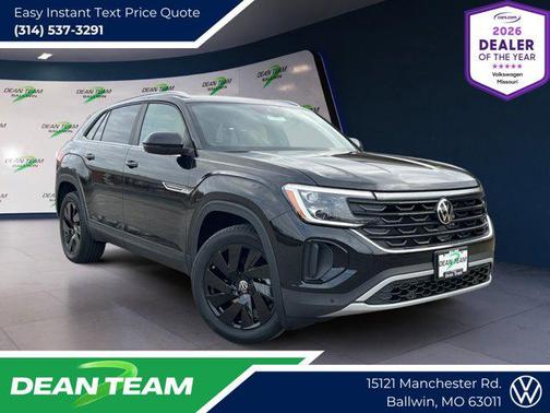 BLACK PEARL 2026 Volkswagen Atlas Cross Sport 2.0T SE w/Technology 4MOTION