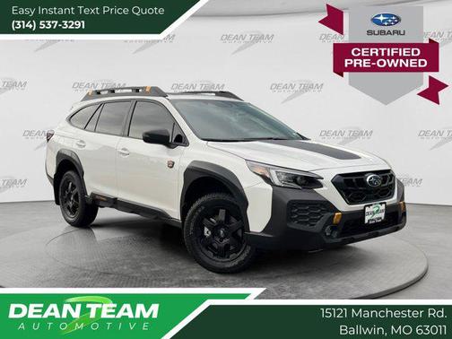 Crystal White Pearl 2025 Subaru Outback Wilderness