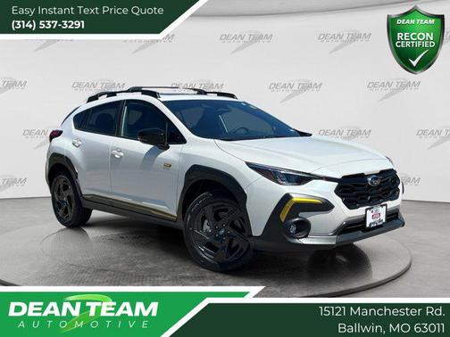 Crystal White Pearl 2025 Subaru Crosstrek Sport