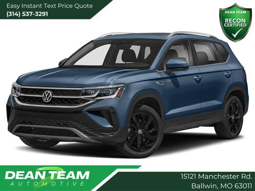 Dusk Blue Metallic 2023 Volkswagen Taos 1.5T SEL