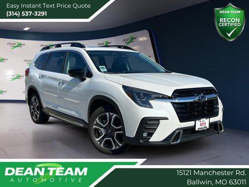 Crystal White Pearl 2024 Subaru Ascent Touring 7-Passenger