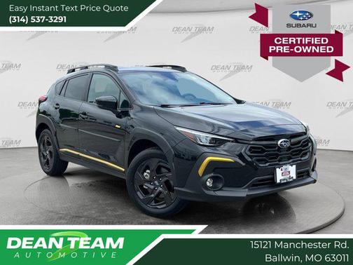 Crystal Black Silica 2025 Subaru Crosstrek Sport
